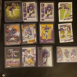 Justin Jefferson card lot