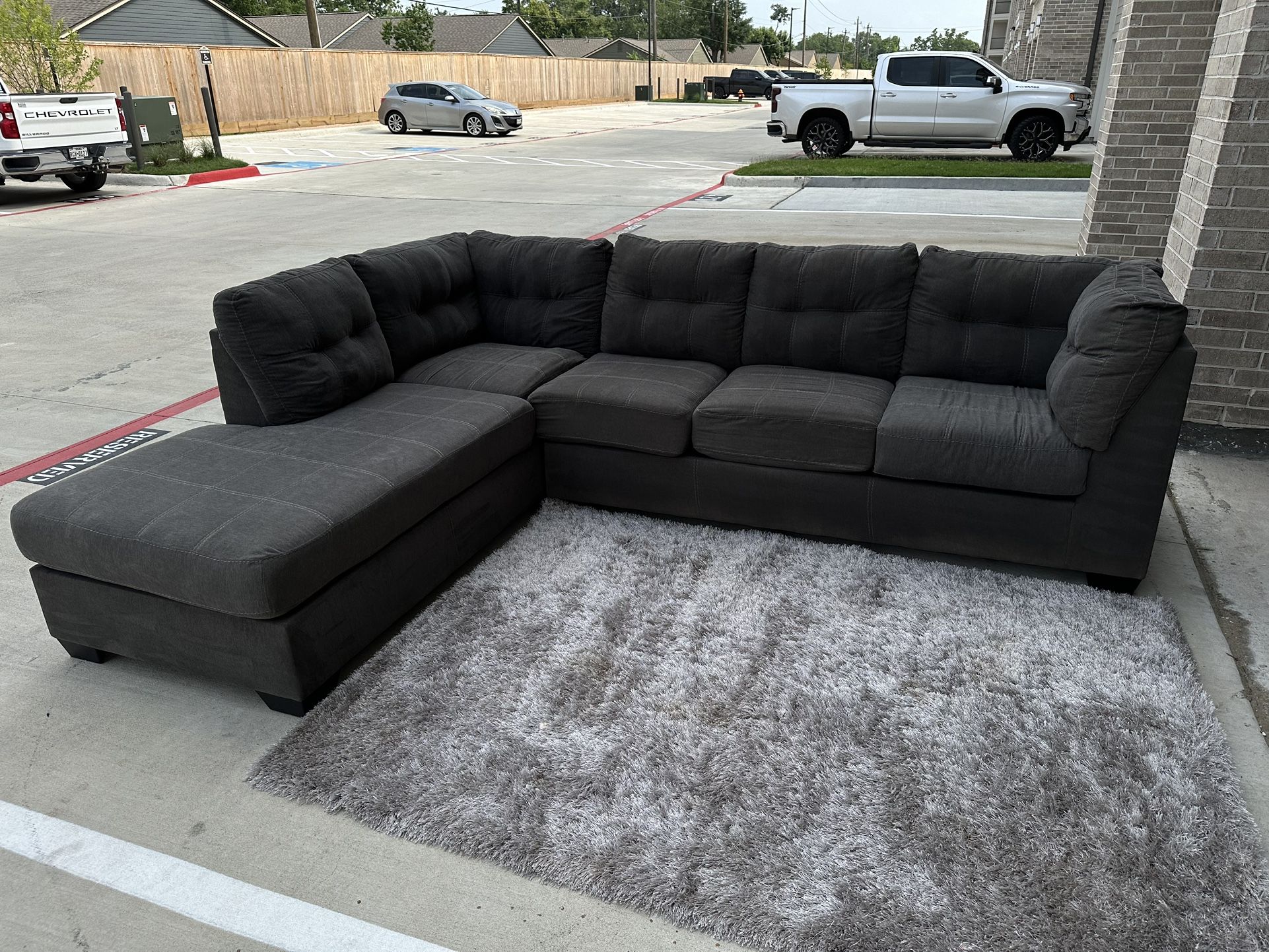 Selling Sectional Couch, Ashley Furniture, Zippered Cushions