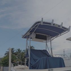 Custom Aluminum T-Top  For  Many 18–22’ Center Consoles