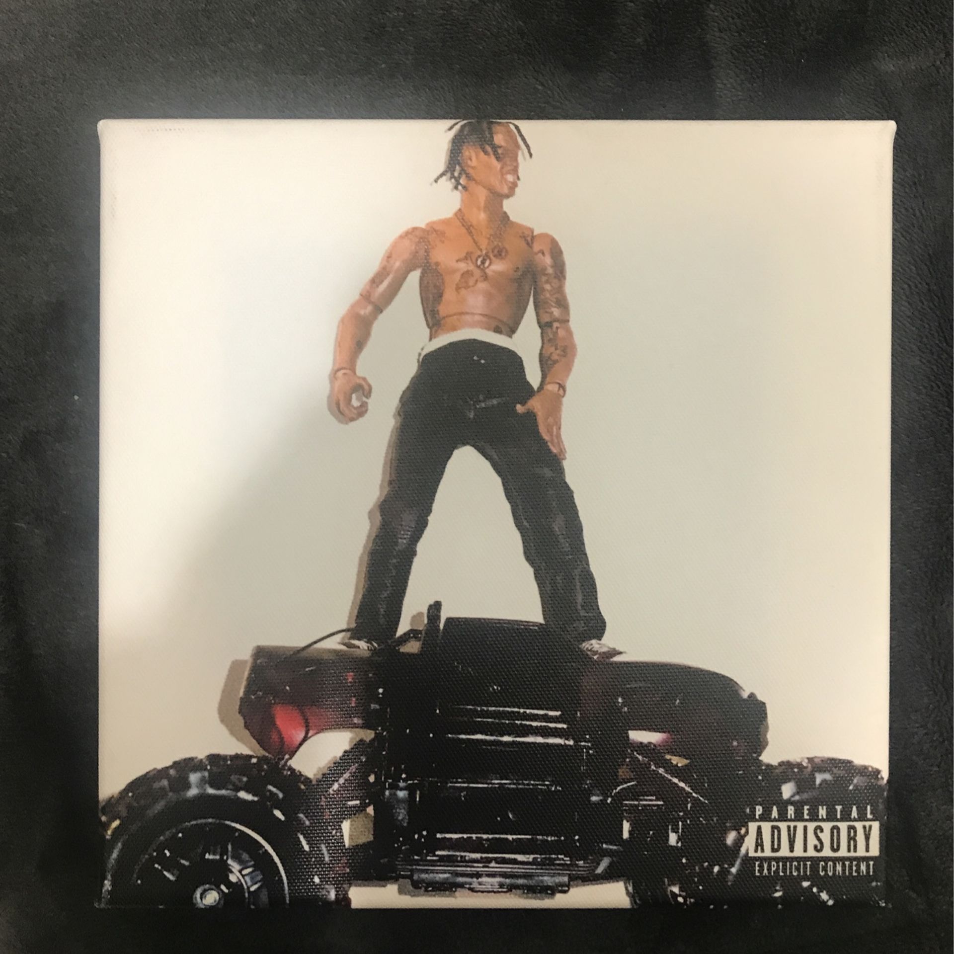 Travis Scott Rodeo Album Canvas Alternate Cover