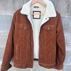 Denim Sherpa Unisex Jacket