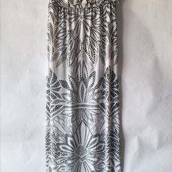 Bisou Bisou Sundress - Black & White, Size 4