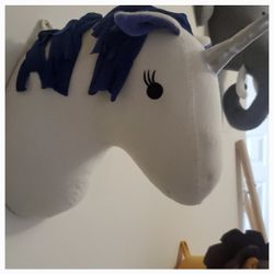 Unicorn Head Mount Wall Decoration
