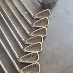 Mens Right hand golf Clubs.. Wilson brand