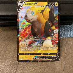 Pokémon Boltund V Prerelease STUNNING ART WORK