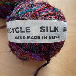 Recycled Silk Yarn