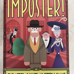 Imposter! After-Dinner Mystery Party Game (3–16 Players)