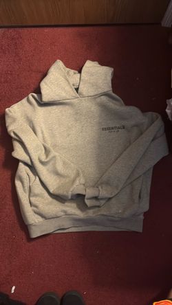Essential Hoodie Gray Small