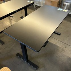55”x28” Black color Electric Standing Desk (Single Motor)