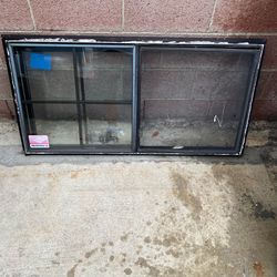 Window, aluminum window, used window , 🪟  Width 47  1/2 inches  Height 23 5/8 inches