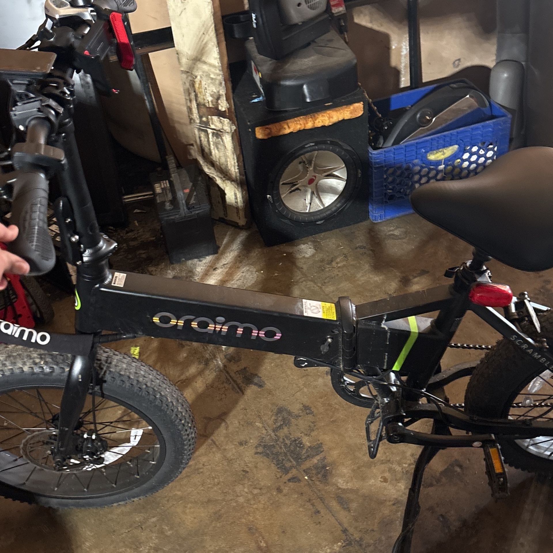 Oraimo 750W-1000W Electric Bike, Up to 45 Miles 557Wh Hidden Li-ion Battery, 7 Speed Gear