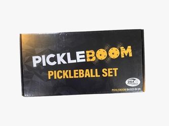 Pickleboom Pickleball Paddle Set With Balls And Carry Bag New