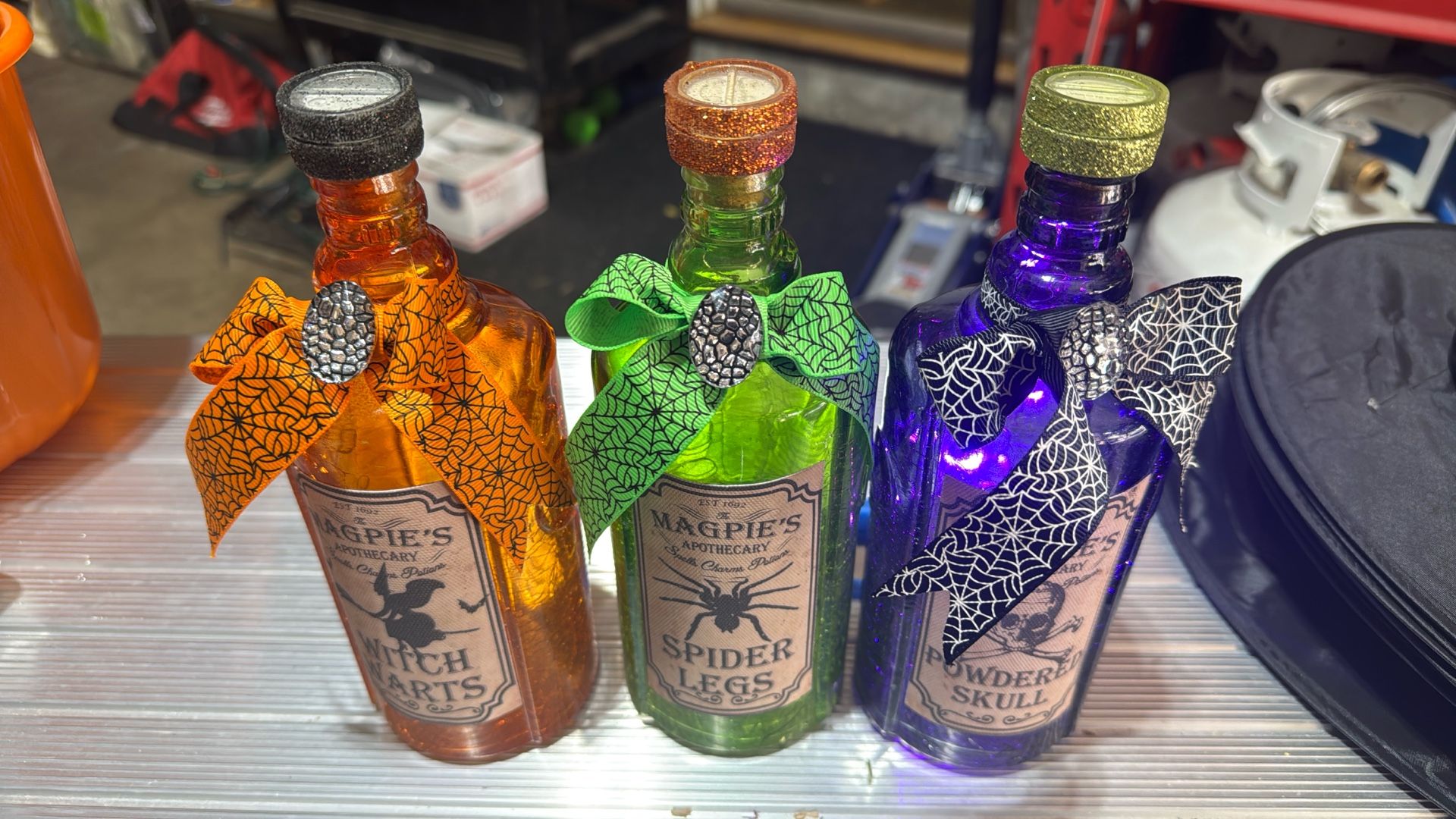 Light Up Potion Bottles