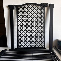 Dog Gate, Spanish Tile Pattern