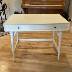 West Elm Desk And Bookshelf With Drawer 