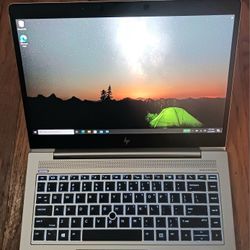Touchscreen HP EliteBook Pro Grade Laptop Intel Core i7-8665u 16 GB RAM 256 GB M.2 SSD Webcam 1080P LCD USB C Thunderbolt Port Windows 11 Professional