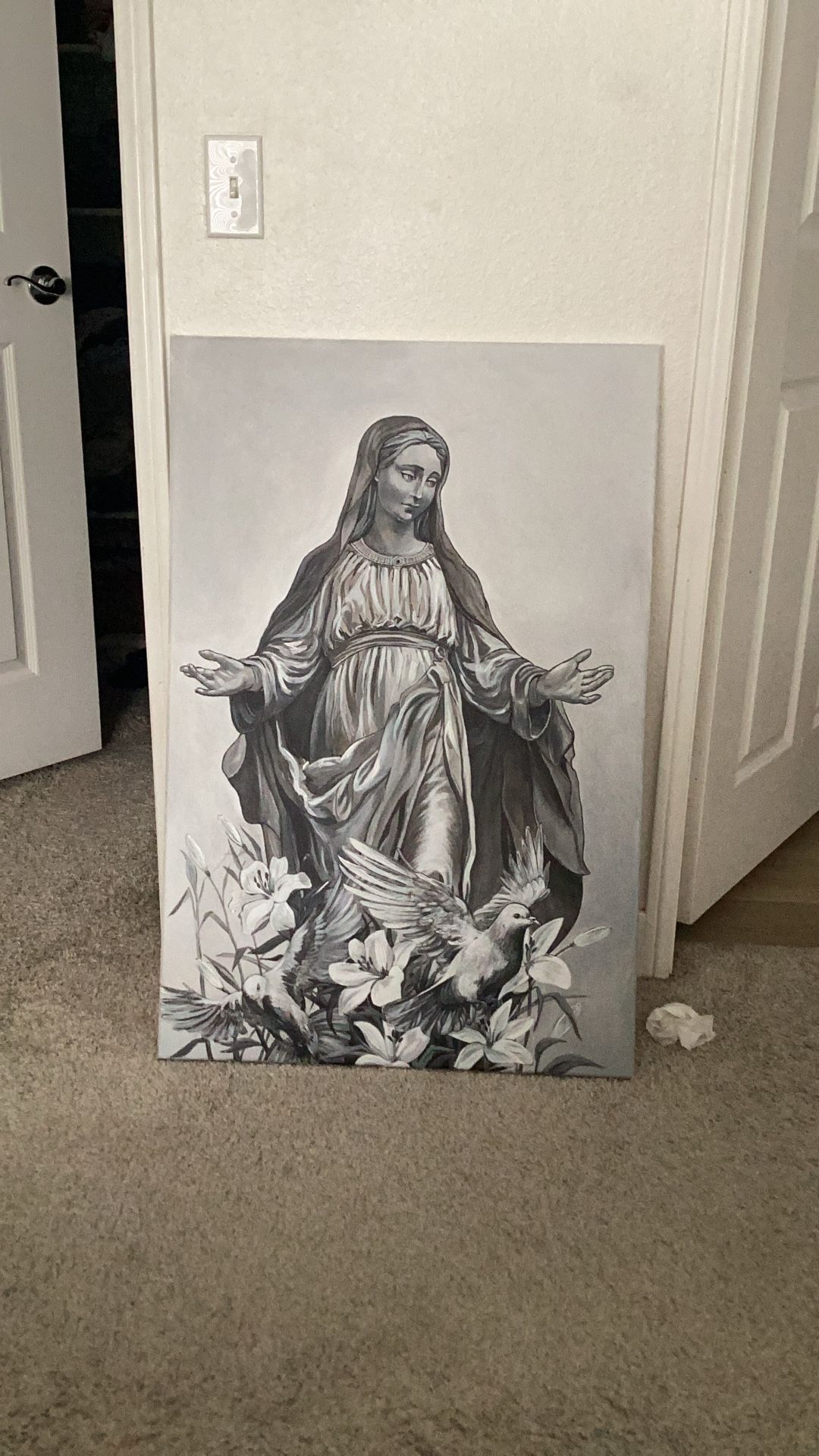 Painting of the Virgin Mary