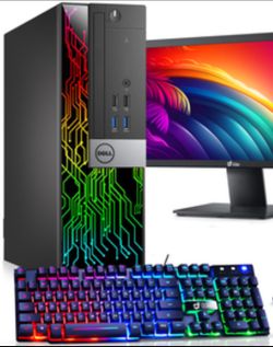 Intel Core i7-8700 Gaming PC 16GB RAM 512GB Storage (SSD/HDD) Nvidia GTX 1650 GDDR6 Graphics Wi-Fi Wireless Windows 11 Pro 64 OS