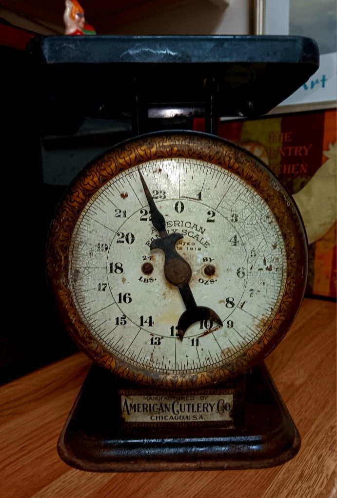 Turn Of Century AMERICAN FAMILY KITCHEN SCALE