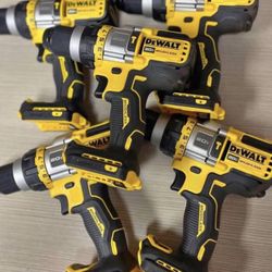 20V MAX Brushless Cordless 1/2 in. Hammer Drill/Driver with FLEXVOLT ADVANTAGE (Tool Only). 3 Speeds $130 Each One 