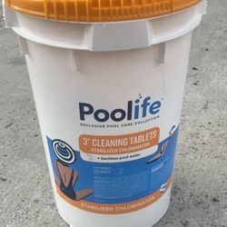 POOLIFE 3 Inch Cleaning Tablets 50lbs 