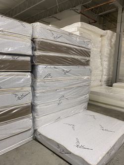 Orthopedic mattress and box spring