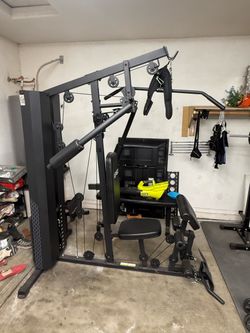 Multi-Station Home Gym Machine