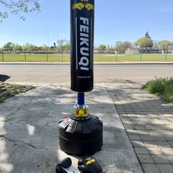 Punching Bag - 70” Tall with Gloves 