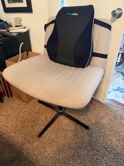 Cross cross oversized office chair