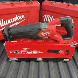 MILWAUKEE M18 FUEL SAWZALL Reciprocating Saw (Tool Only) – $165