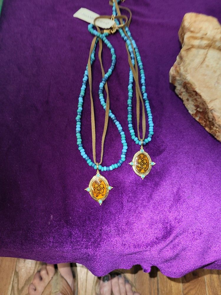 Twin Necklaces. Liz 