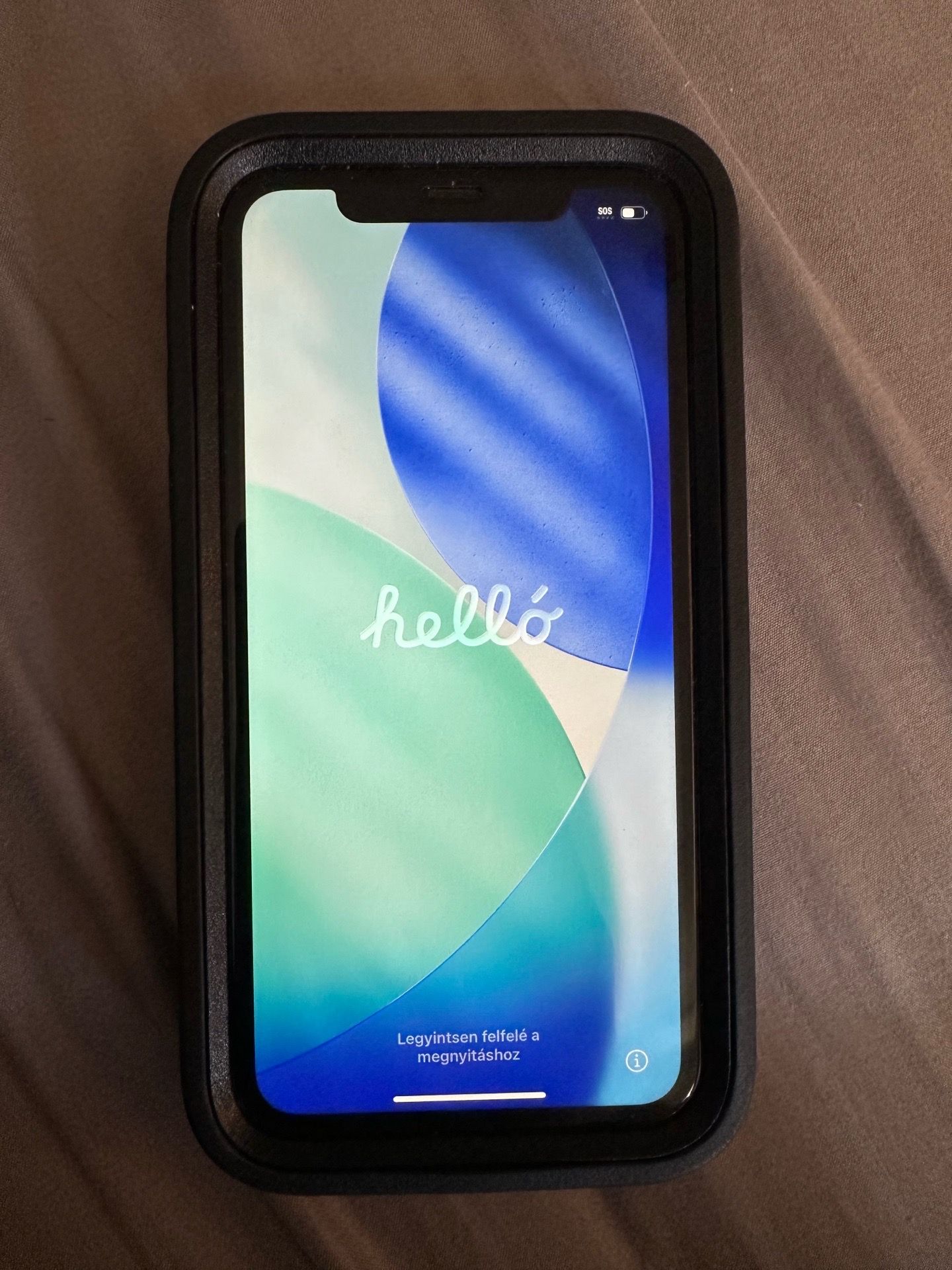 Apple iPhone 11 64G Black with Protective Case and tempered glass screen protector