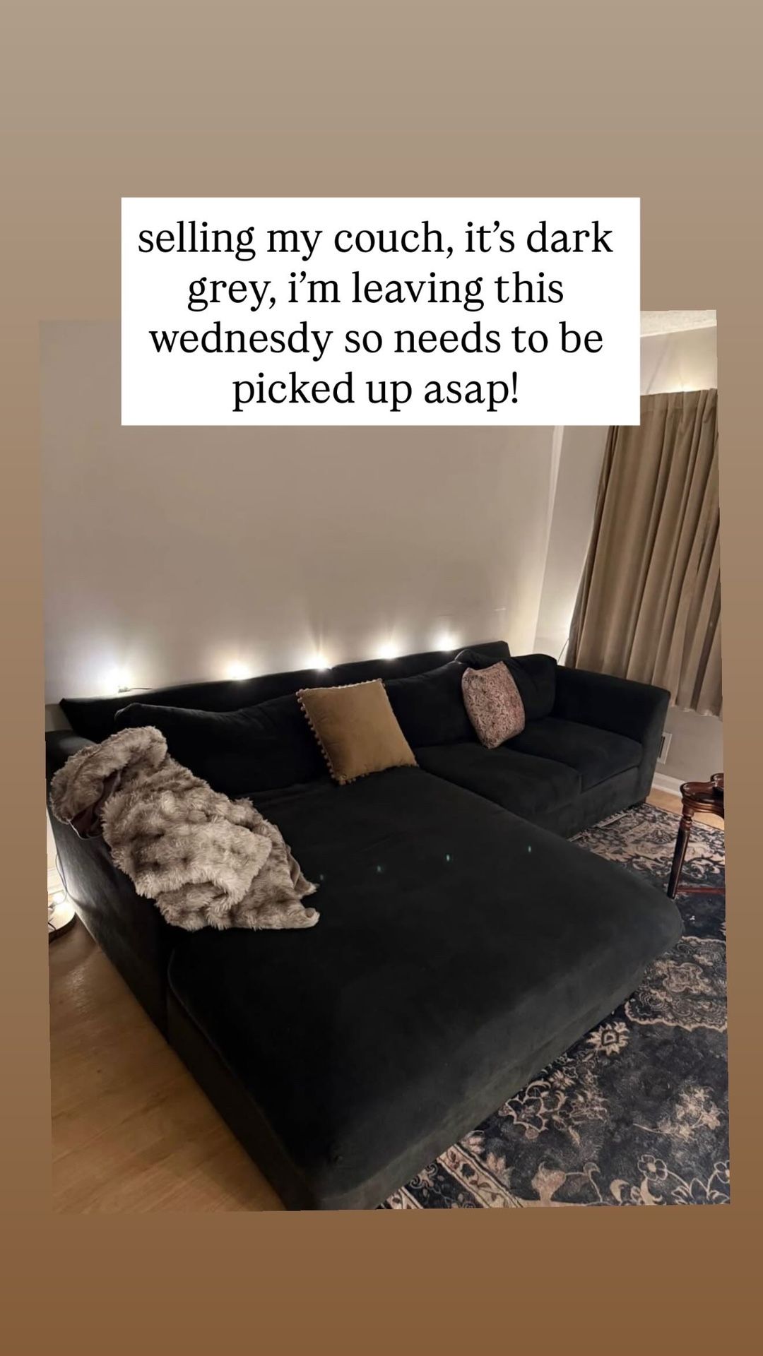 Couch Like New Super Comfy 