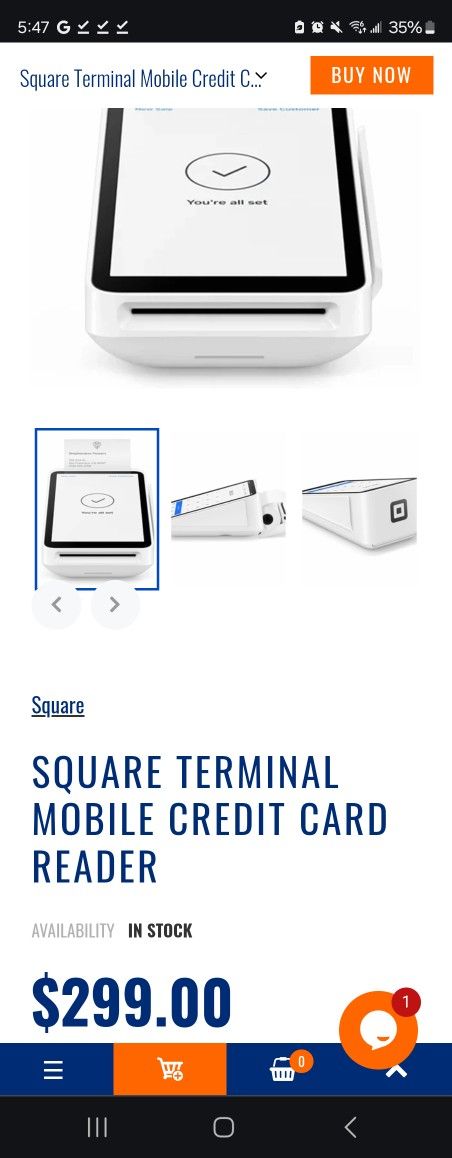 SQUARE CARD READER 300$ OBO