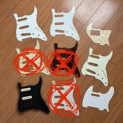 Various Fender Pickguards $15 each