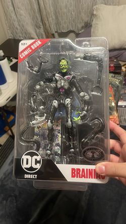 DC direct brainiac, McFarlane platinum edition