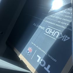 TCL 55” 4K Roku Smart TV (NEW SEALED) – $180