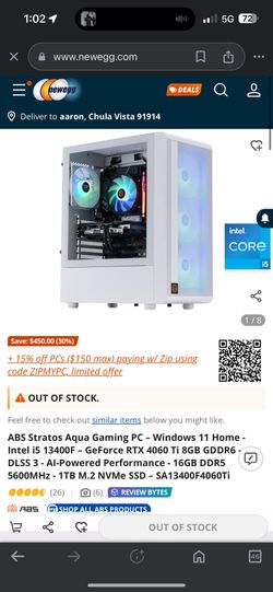 ABS GAMING PC
