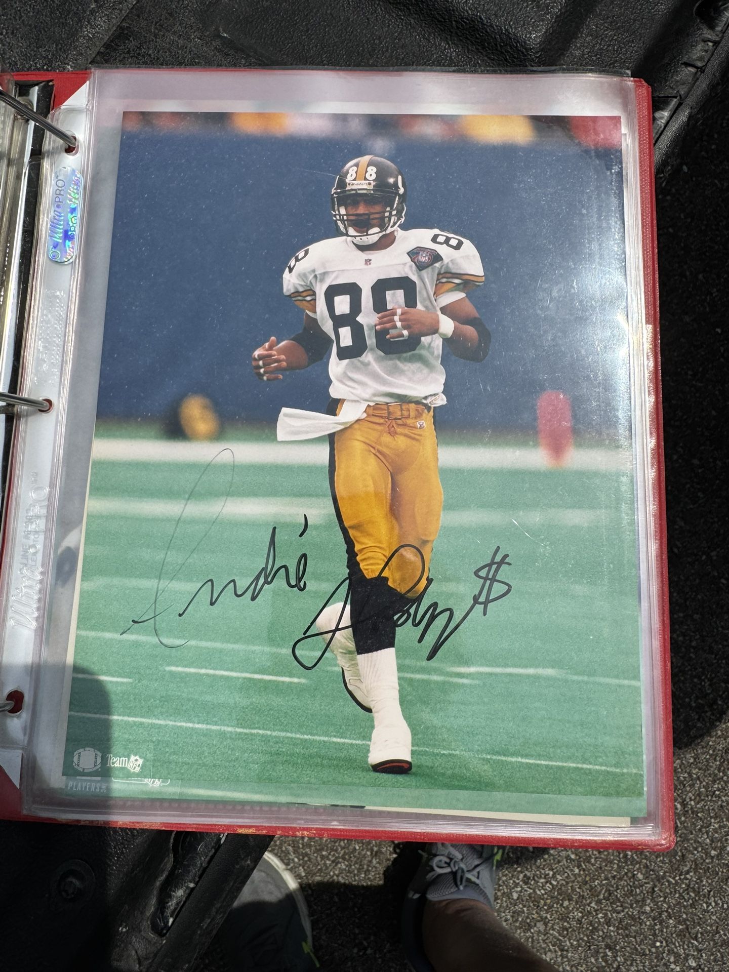 Pittsburgh Steelers Andre Hastings Autographed Picture