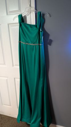Teal green formal dress size large