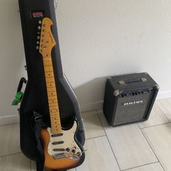 Electric Guitar W Amp