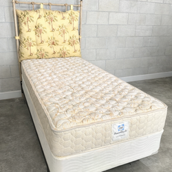 Twin Bed – Sealy Posturepedic Mattress – Good Condition