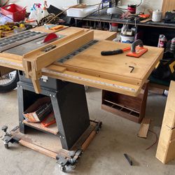 Table saw assembly 