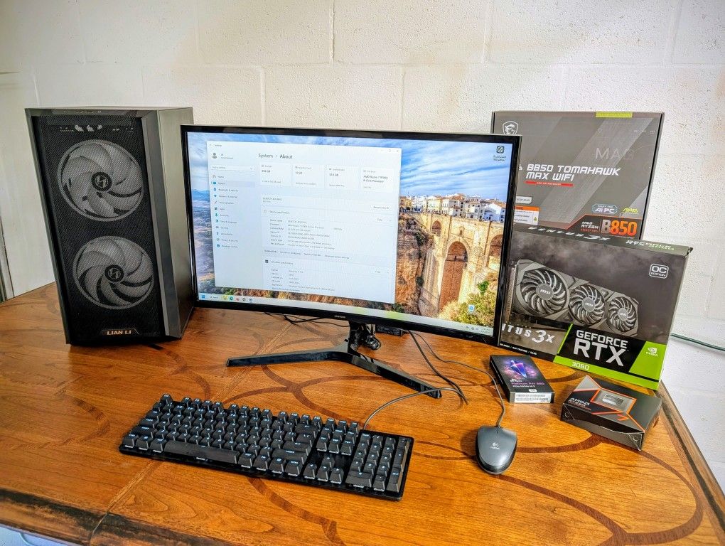 Custom MSI Ryzen 7 Gaming Desktop 