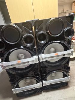 Sony Large Party Speaker System Pair