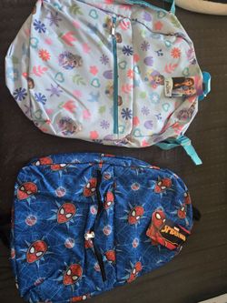 Frozen & Spiderman Backpack