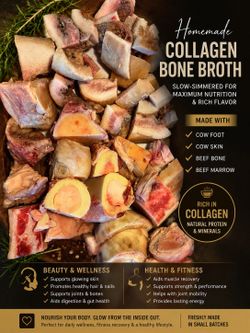 COLLAGEN-Rich Bone Broth Soup ✨🍲
