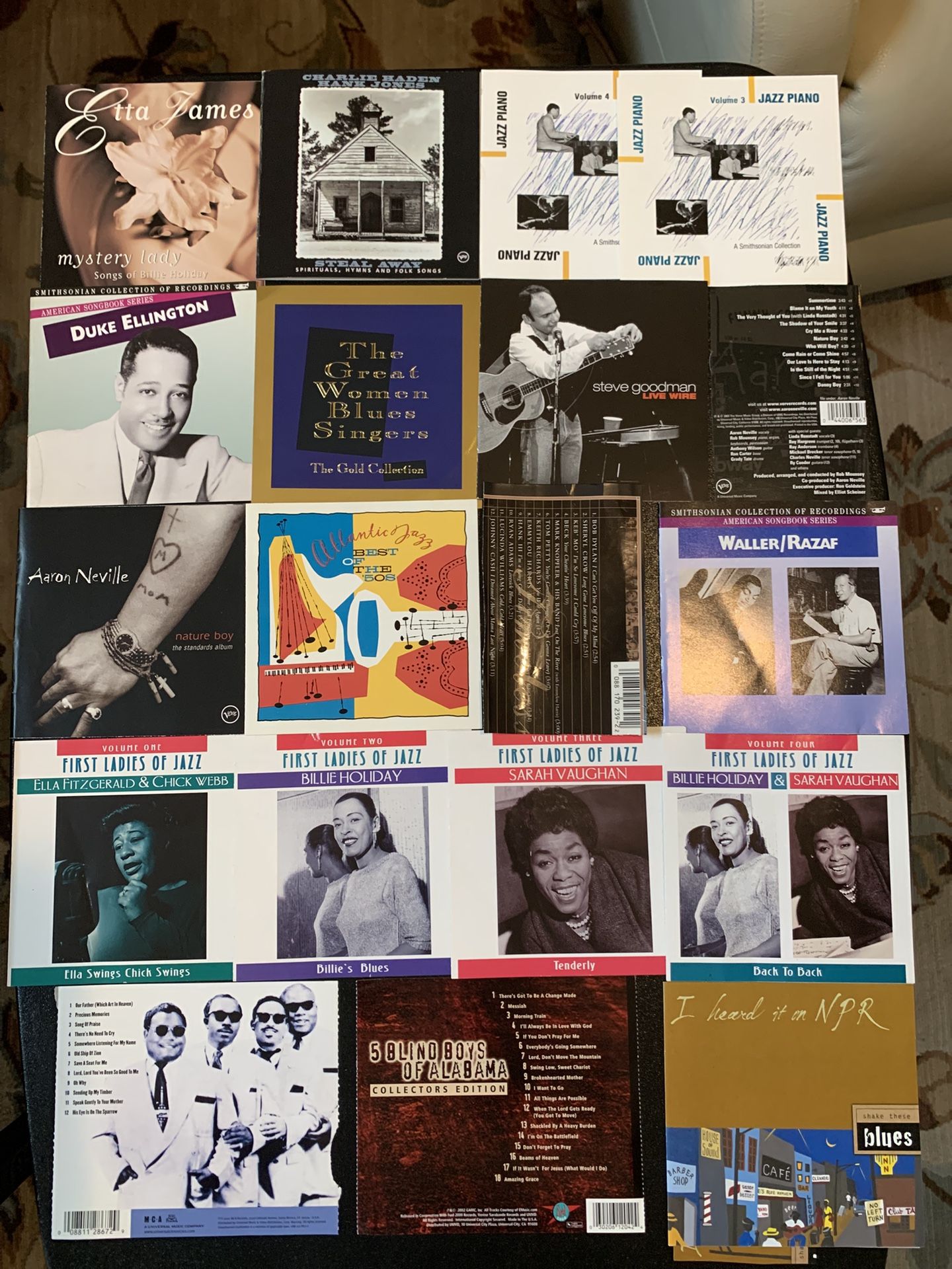 Blues And Jazz CDs   24 For $20