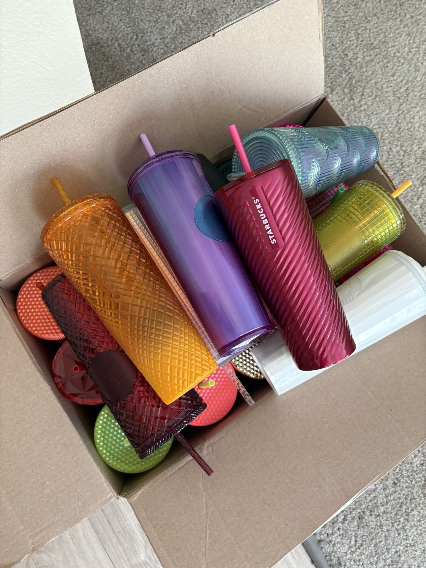 Starbucks tumblers