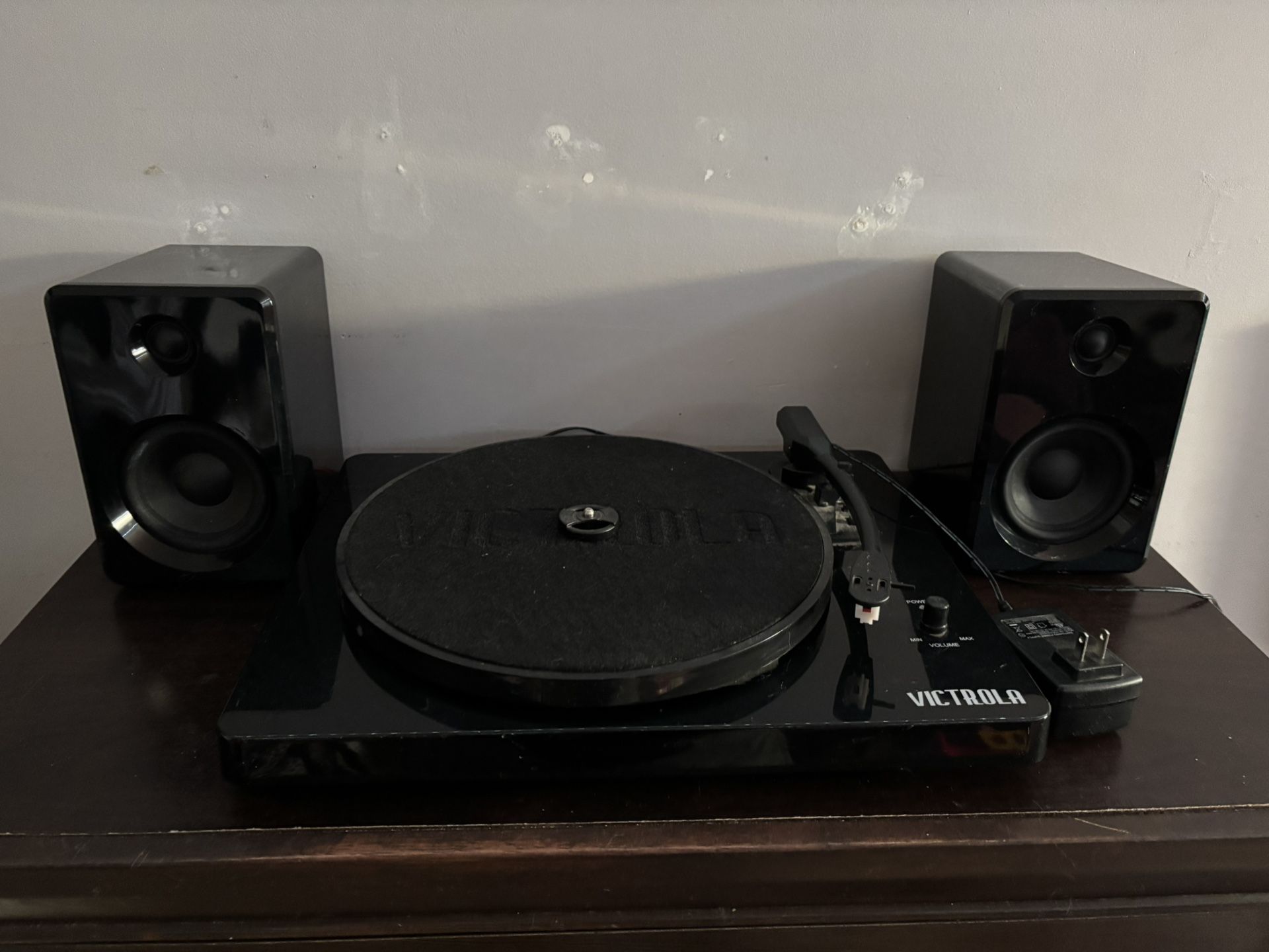 Victrola Record Player + Speakers